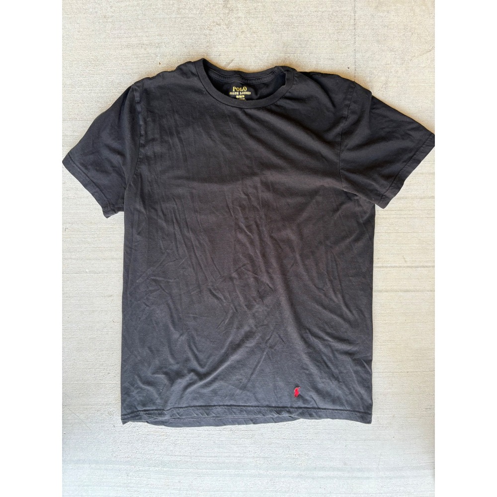 Polo Ralph Lauren Classic Fit Black T-Shirt Short Sleeve Tee Shirt M